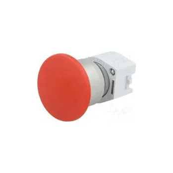 vypínač Přepínač tlačítkový Stab.pol 1 22mm červená Podsv není IP65
