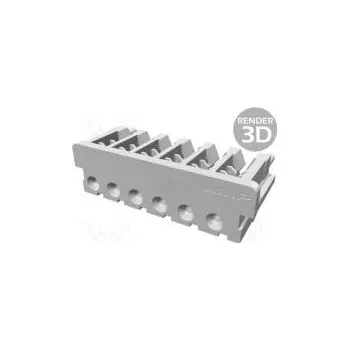 Elektrický konektor Plug wire-board female 2mm PIN 6 for cable straight