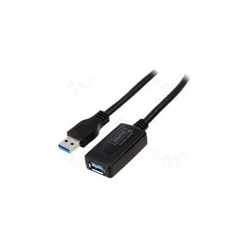 vypínač a zásuvka Kabel USB 3.0,se zesilovačem USB A zásuvka, USB A vidlice 5m