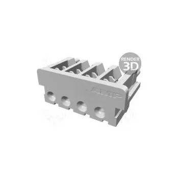 Elektrický konektor Plug wire-board female 2mm PIN 4 for cable straight