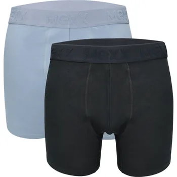 Boxerky MEXX Pánské boxerky, 2 kusy (navy modrá / modrá, M)