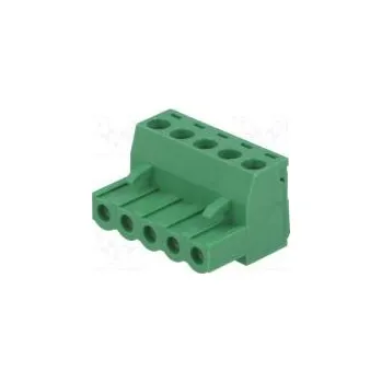 Elektroinstalační materiál Rozpojovací svorkovnice R.kontaktů 5,08mm póly 5 přímý 300V