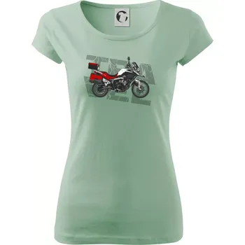 Dámské tričko Cestovní enduro červená - Dámské triko Pure - S ( Sage )