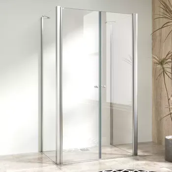 BETA COMBI II Chrom 70x100x70 Čiré Sprchový kout nástěnný