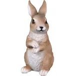 Zajíc sedící polyresinový 15x20x34cm