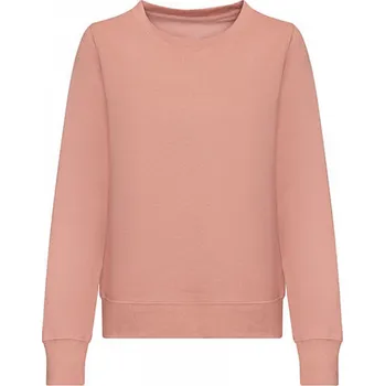 Dámská mikina Just Hoods Dámská bavlněná mikina bez zipu z měkkého fleece Barva: pastelová růžová, Velikost: L JH030F