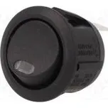 ROCKER SPST pol 2 OFF-ON 10A/250VAC černá LED 3VDC 50mΩ