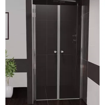 Sprchové dveře OVER 120 Čiré Sprchové dveře dvoukřídlé