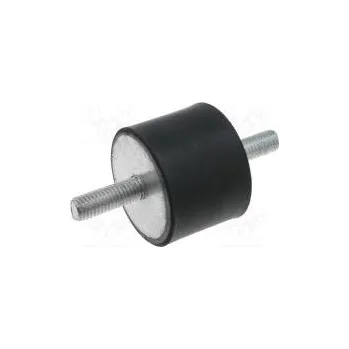 Tlumič chvění M8 Ø 40mm pryž Dl 30mm Dél.závitu 23mm 1527N