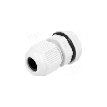 Vývodka M12 1,25 IP68 Mat polyamid šedá UL94V-2 12,1mm