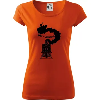 Dámské oblečení Mašina - Hu - Dámské triko Pure - XS ( Oranžová )