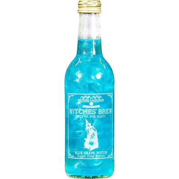 Limonáda Potions Cauldron třpytivý čarodějnický nápoj s hroznovou příchutí bez cukru 330 ml
