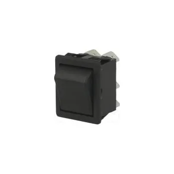 vypínač ROCKER DPDT pol 2 ON-ON 16A/250VAC černá není Těleso černá