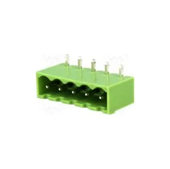 Rozpojovací svorkovnice R.kontaktů 5,08mm póly 5 úhlové 90°