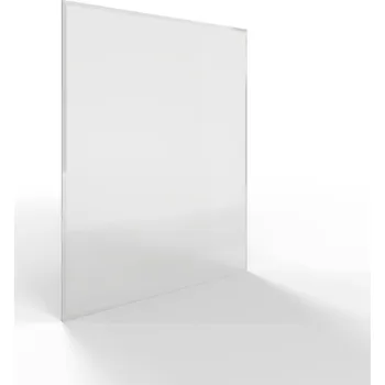 Krbová kamna Sklo pod kamna - FLAMINGO Obdelník 850x1000 mm, fazeta / 6 mm