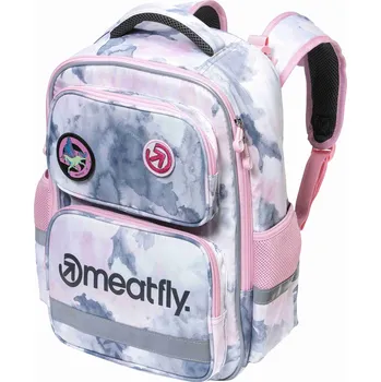 Školní batoh Meatfly Školní aktovka Meatfly Max, Clouds Pink