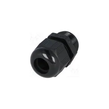 elektrický kabel Vývodka PG13,5 IP68 Mat polyamid černá HELUTOP HT-PG