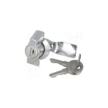 Zámek na kolo Zámek slitina hliníku a zinku 21mm chrom Kód klíče 1333