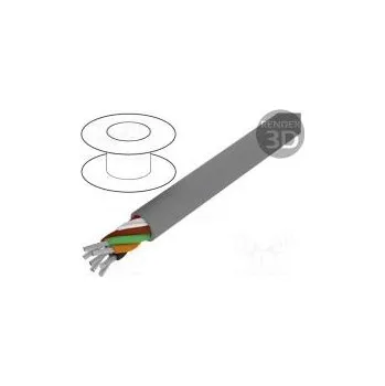 elektrický kabel Vodič Alpha Essential C&C 7x20AWG nestíněný 300V 30,5m Cu