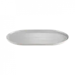 Blomus SABLO Servírovací talíř 40 x 24 cm světle šedá