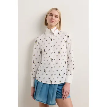 Dámská košile HALENKA KARL LAGERFELD KL X DISNEY AOP BLOUSE AOP DONALD DISNEY X KARL