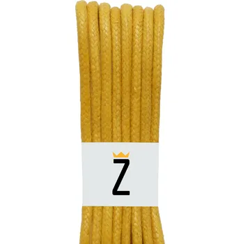 Tkaničky do bot Voskované tkaničky - žlutá Délka: 70