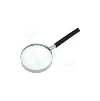 Lupa Ruční lupa Zvětšení x2 Čočka Ø75mm