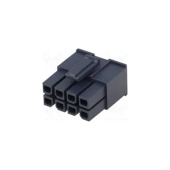 Elektrický konektor Plug wire-wire/PCB female Mega-Fit 5.7mm PIN 8 UL94V-2 23A