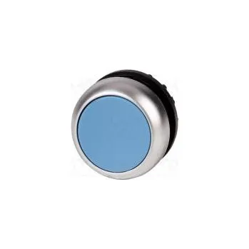 vypínač a zásuvka Přepínač tlačítkový 2 polohy 22mm modrá Podsv není IP67
