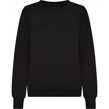 Dámská mikina Just Hoods Dámská bavlněná mikina bez zipu z měkkého fleece Barva: Černá, Velikost: L JH030F