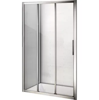 Sprchové dveře AFTER 90 Clear Třídílné posuvné sprchové dveře