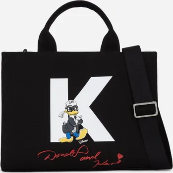 Kabelka KABELKA KARL LAGERFELD KL X DISNEY SQ MD SHOPPER BLACK