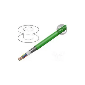 elektrický kabel Vodič BiT Profinet A PROFINET drát Cu 2x2x0,64mm2 PE CPR Eca