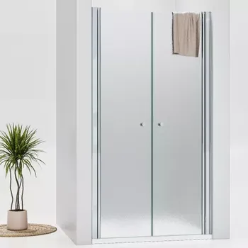 Sprchové dveře BETA Chrom 65 Grape Sprchové dveře do niky dvoukřídlé