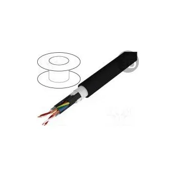 elektrický kabel Vodič DMX Žíla lanko 2x2x0,22mm2 + 3G2,5mm2 110Ω -30÷70°C