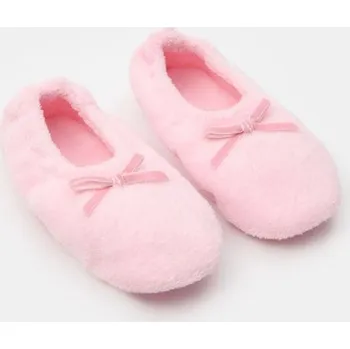 Oblečení a móda Sinsay - Plyšové pantofle - pastelová růžová - 677AO-03X - 677AO-03X-F30