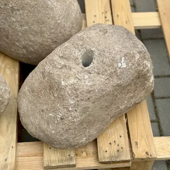 Zahradní dekorace HOLAS Lighting Vodní prvek s přírodním labským kamenem, kompletní fontánové přislušenství