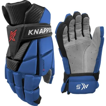 Hokejové rukavice Hokejbalové rukavice Knapper AK5 v2 SR, Senior, modrá, 15" Knapper