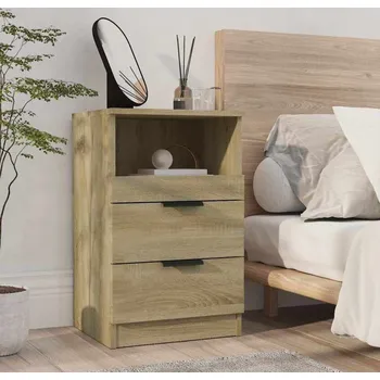 Noční stolek vidaXL Noční stolek kompozitní dřevo [856844] Barva: dub sonoma