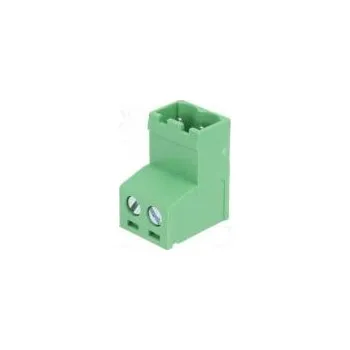 Elektrický konektor Rozpojovací svorkovnice 5,08mm póly 2 přímý zástrčka vidlice