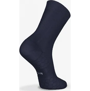 Pánské ponožky KIPRUN Vysoké běžecké ponožky z vlny merino Run 900 39/42 MODRÁ