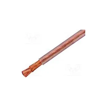 elektrický kabel Vodič ESUY lanko Cu 1x16mm2 opletení z měděných drátů PVC