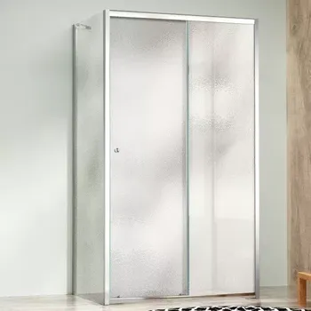 NICOL COMBI II Chrom 80x120x80 Grape Sprchový kout s posuvnými dveřmi