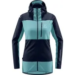 Haglöfs L.I.M Mid Fast Hood Women, Tarn blue/Frost blue - dámská technická mikina XL + Doprava zdarma