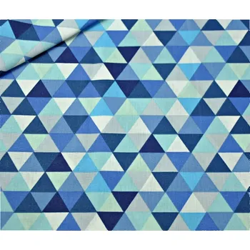 přikrývka EMPIS Zátěžová přikrývka - modré trojúhelníky Rozměry: S - 80x100 cm, Hmotnost: 3 kg