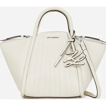 Kabelka KABELKA KARL LAGERFELD K/WELLEN TOTE OFF WHITE
