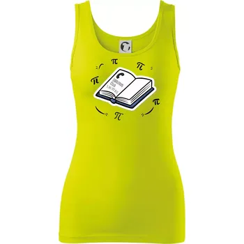 Ludolfovo číslo pí - Dámské tílko - XS ( Limetková )