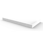 Krycí panel k obdélníkové vaničce HARD-ROCKY 120x90