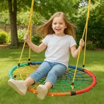 Aga Závěsný houpací kruh 120 cm Čtyřbarevný