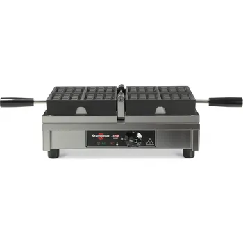 Vaflovač Vaflovač jednoduchý Krampouz WECAWA, Mini Brusel, sklop.180°,EasyClean